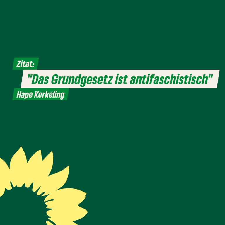 Das Grundgesetz ist antifaschistisch!